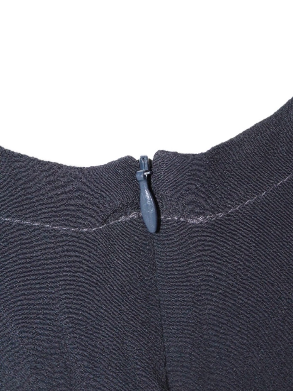 Monrow Crepe Black Sleeveless Zip-Front Jumpsuit Size Small - Picture 5 of 9